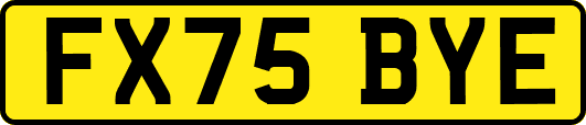 FX75BYE