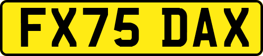 FX75DAX
