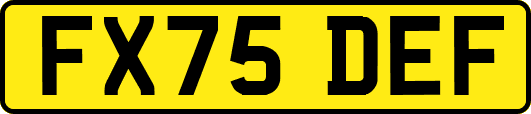 FX75DEF