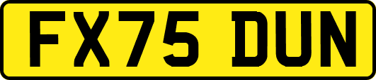 FX75DUN