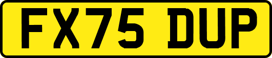 FX75DUP