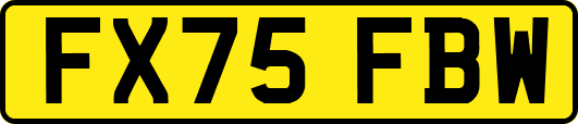 FX75FBW