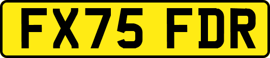 FX75FDR