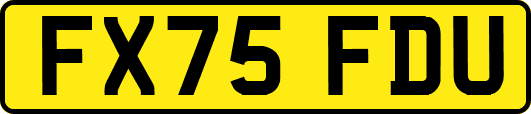 FX75FDU