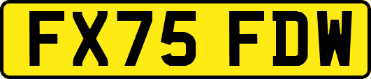 FX75FDW