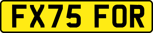 FX75FOR