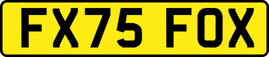 FX75FOX