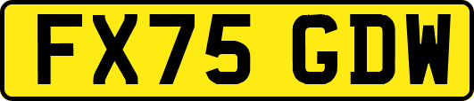 FX75GDW