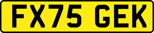 FX75GEK