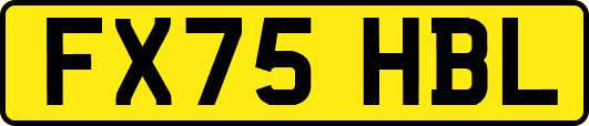 FX75HBL