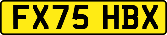 FX75HBX