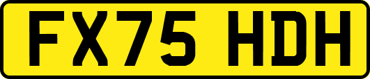 FX75HDH