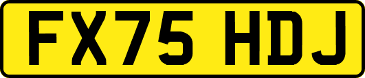 FX75HDJ