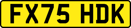 FX75HDK