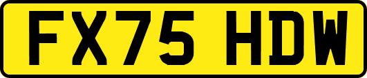 FX75HDW