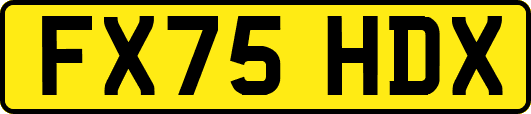 FX75HDX