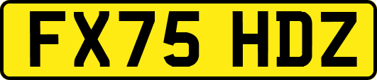 FX75HDZ