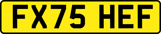 FX75HEF