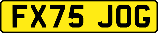 FX75JOG