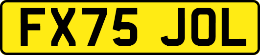 FX75JOL