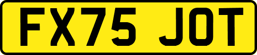 FX75JOT