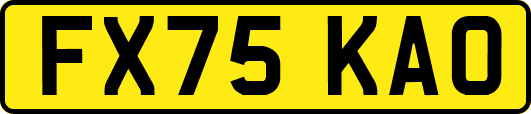 FX75KAO