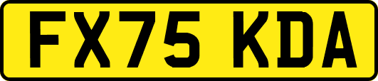 FX75KDA
