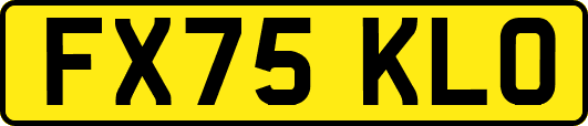 FX75KLO
