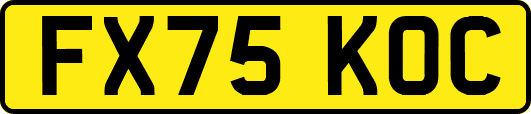 FX75KOC