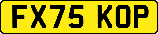 FX75KOP