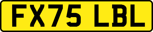 FX75LBL
