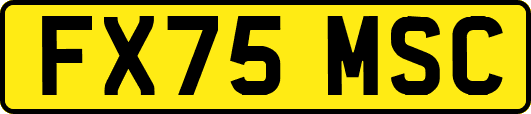 FX75MSC