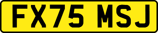 FX75MSJ
