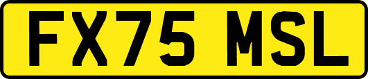 FX75MSL
