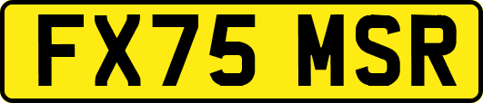 FX75MSR