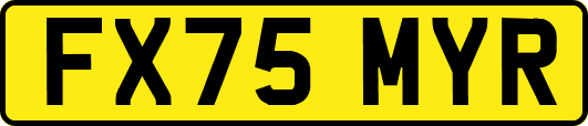 FX75MYR