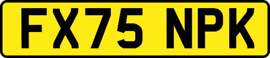 FX75NPK