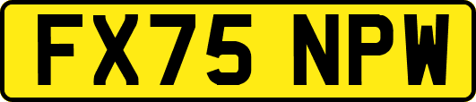 FX75NPW