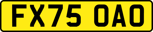 FX75OAO