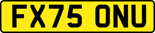 FX75ONU