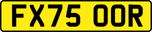 FX75OOR