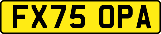 FX75OPA