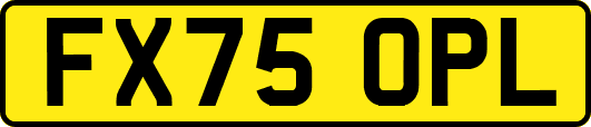 FX75OPL