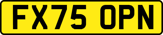 FX75OPN
