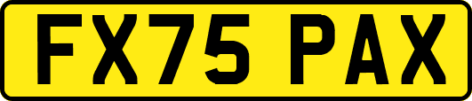 FX75PAX