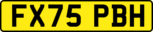 FX75PBH