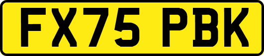 FX75PBK