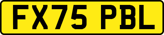 FX75PBL