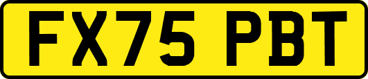 FX75PBT