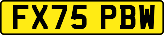 FX75PBW
